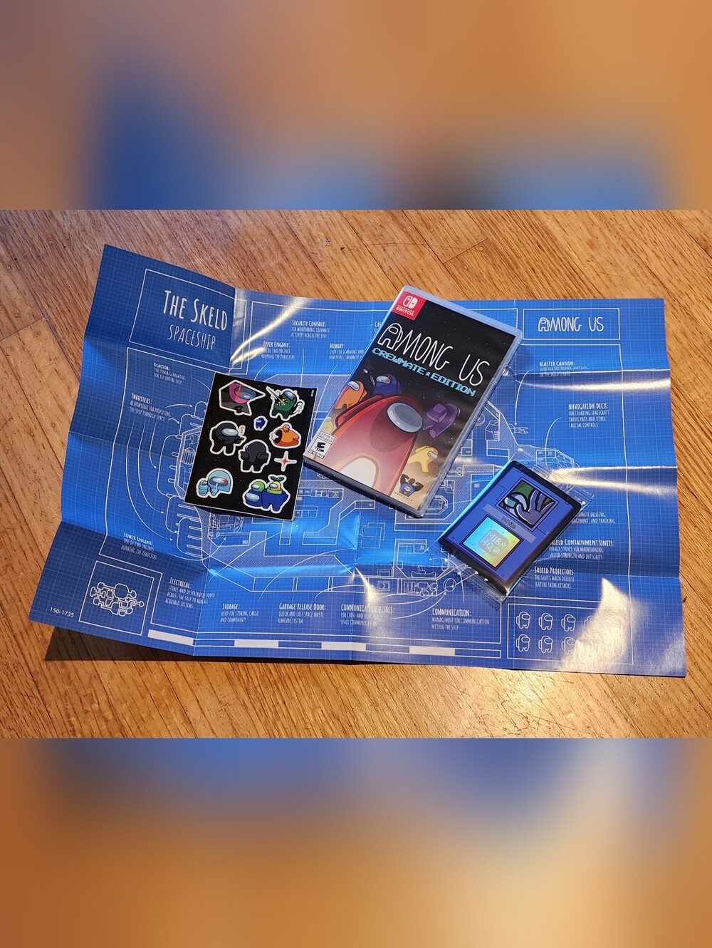 Nintendo Switch Among Us Game Cartridge